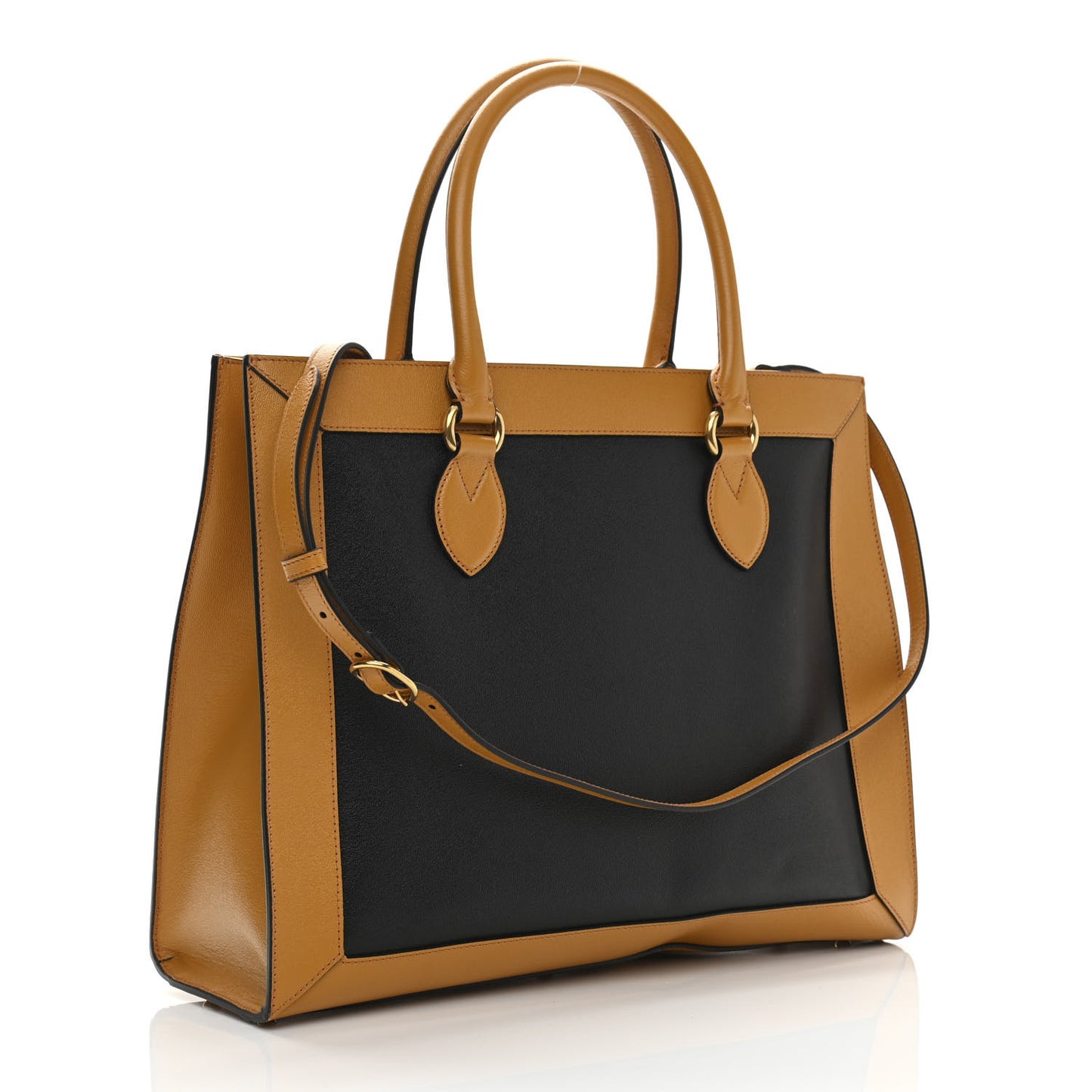 New Sakai Calfskin Lux Tri-Color Medium Dahlia Shoulder Bag Black Quarz Beige Mystic White