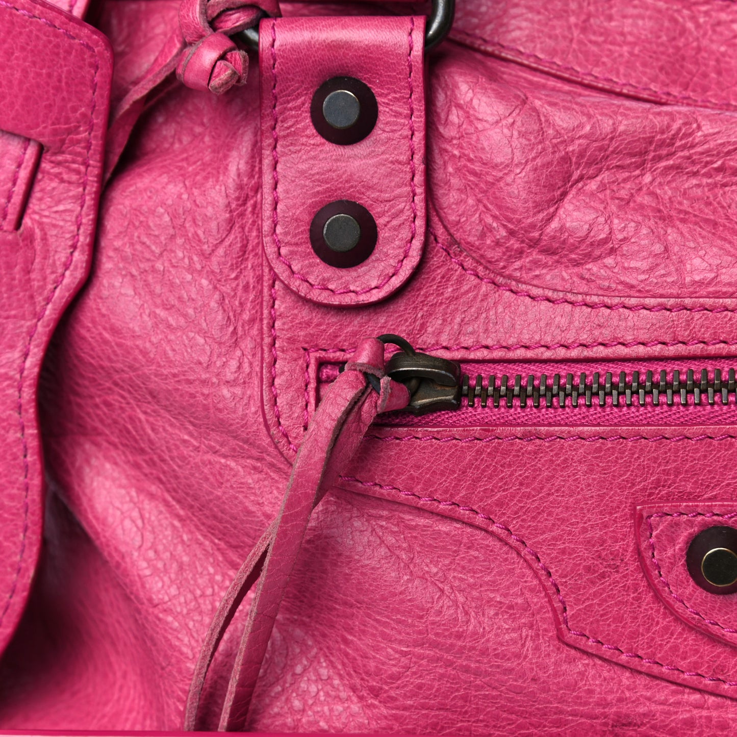 Agneau Classic Hardware City Cyclamen Fucsia