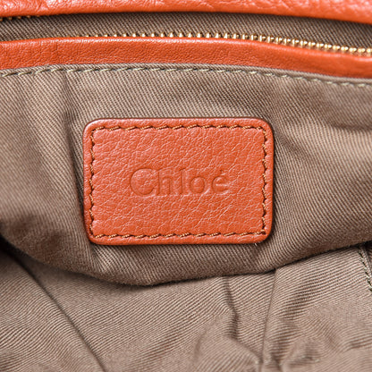 Chloe Calfskin Large Marcie Satchel Maple Leaf 7 of 13