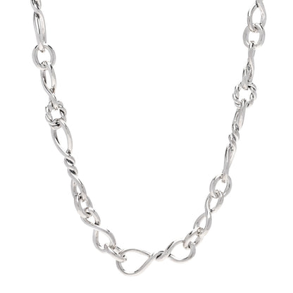 David Yurman DAVID YURMAN Sterling Silver Continuance Chain Necklace 1 of 5