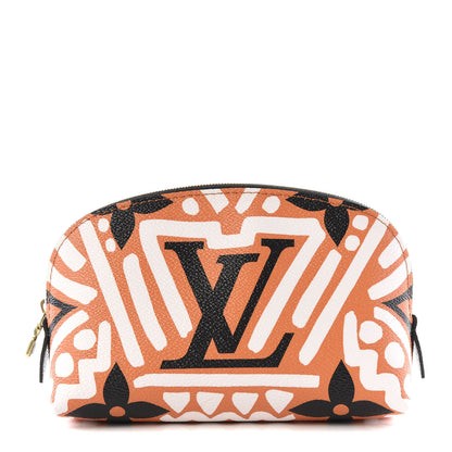 Louis Vuitton Monogram Giant Crafty Cosmetic Pouch Crème Caramel 1 of 9
