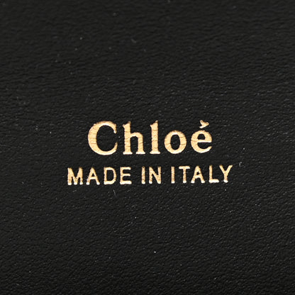 Chloe Shiny Goatskin Calfskin Aby Chain Shoulder Bag Black 6 of 8