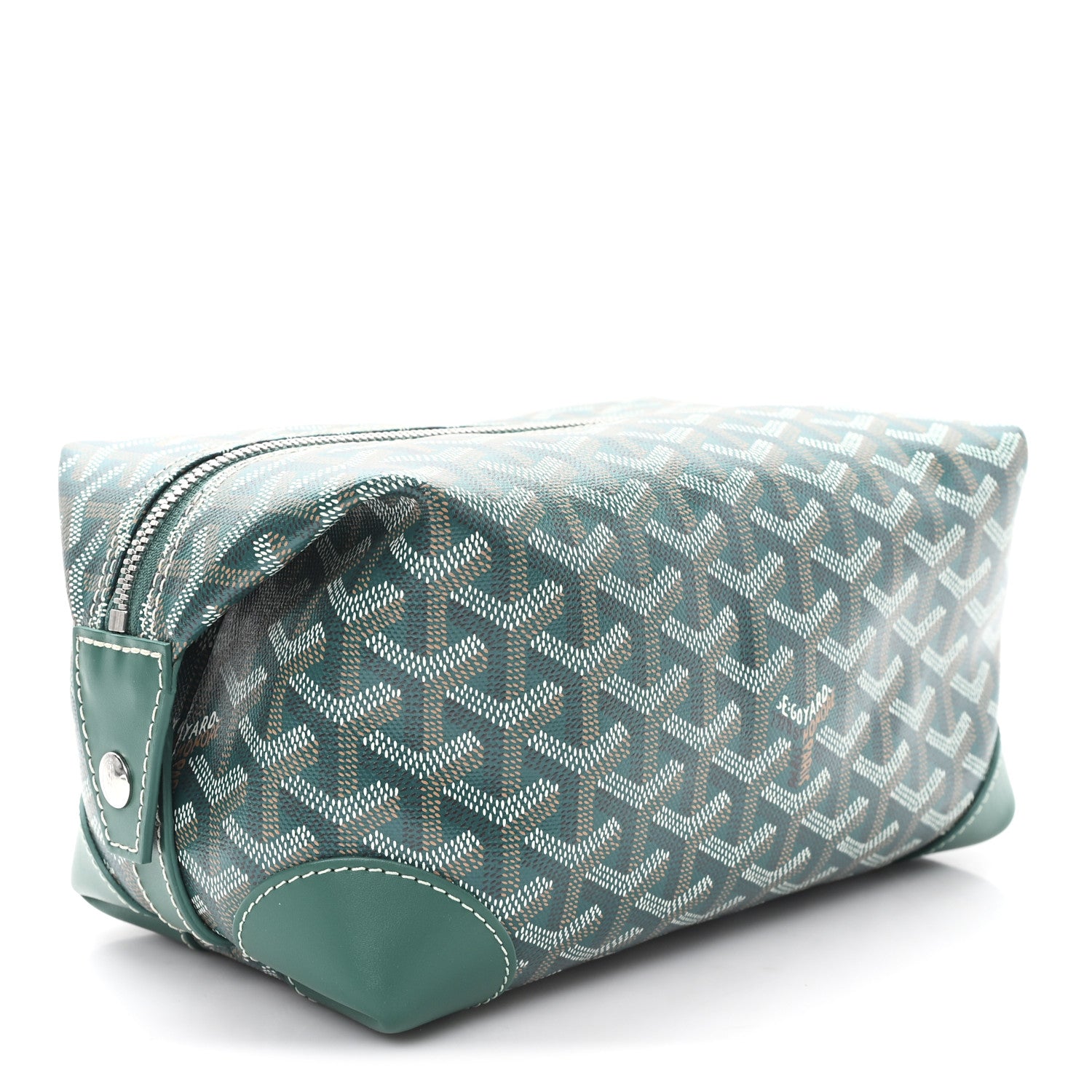 Goyard Goyardine Boeing 25 Trousse de Toilette Green 3 of 7