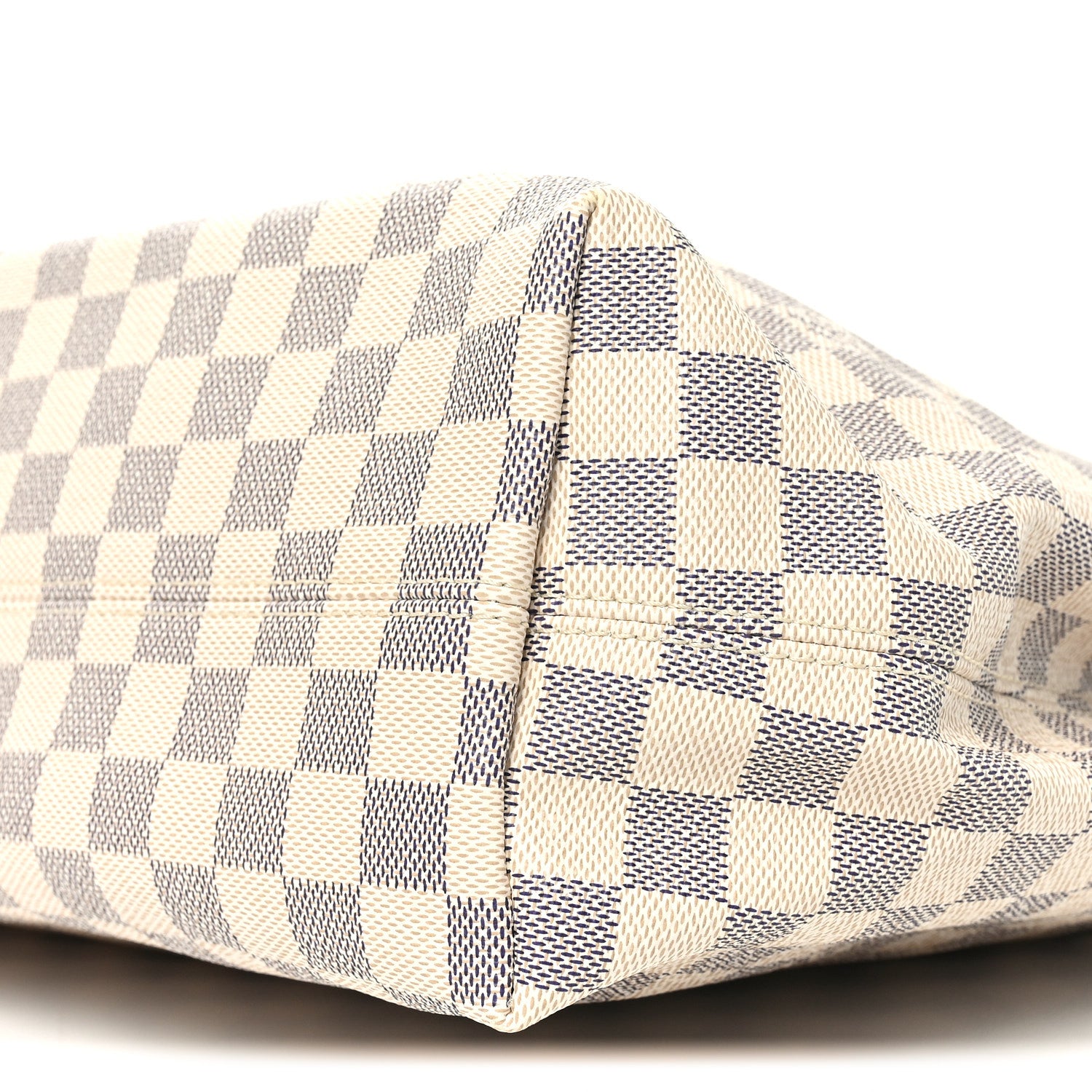 Louis Vuitton Damier Azur Graceful MM Rose Ballerine 8 of 8