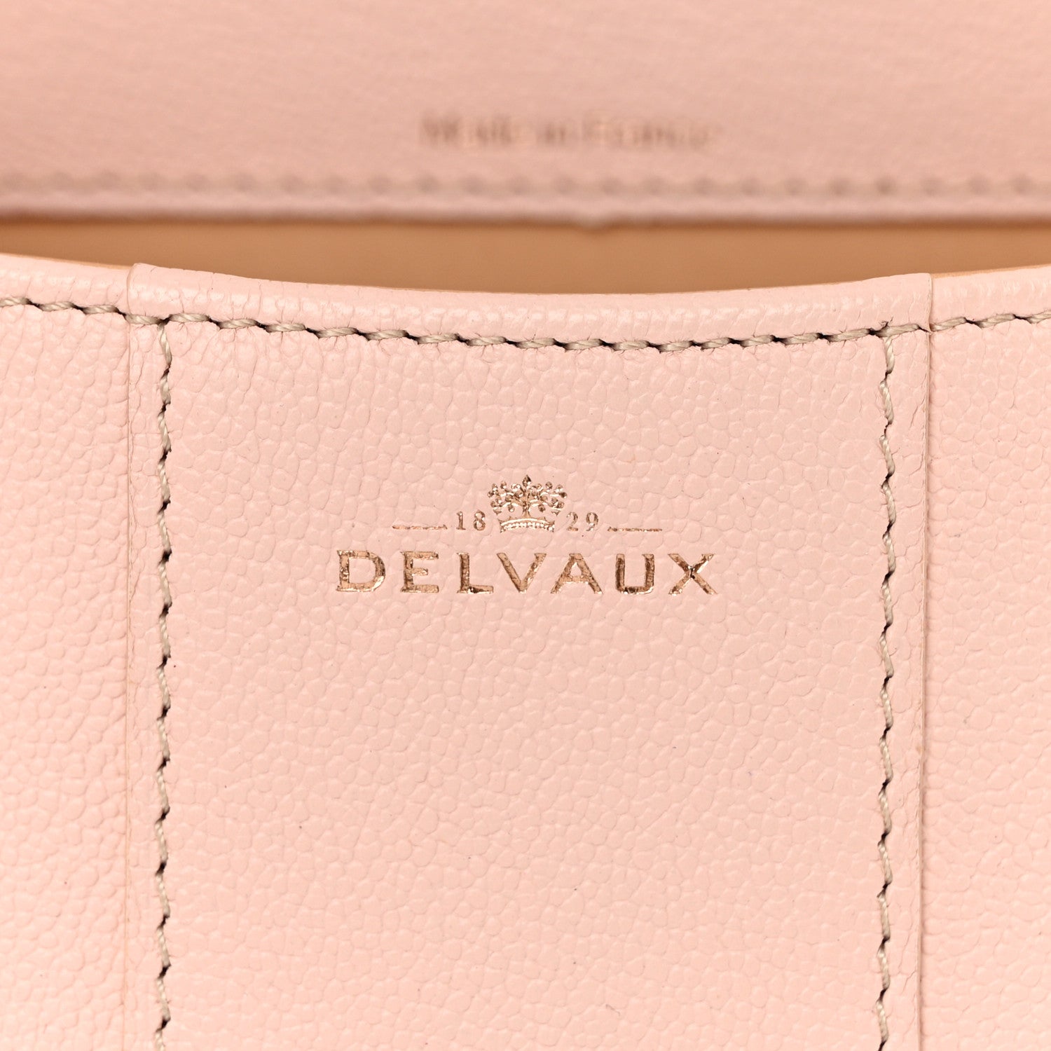 Delvaux Grained Calfskin Mini Brillant Satchel Light Pink 6 of 14