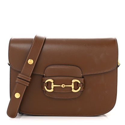 Gucci Azalea Calfskin Horsebit 1955 Shoulder Bag Brown Sugar 1 of 12