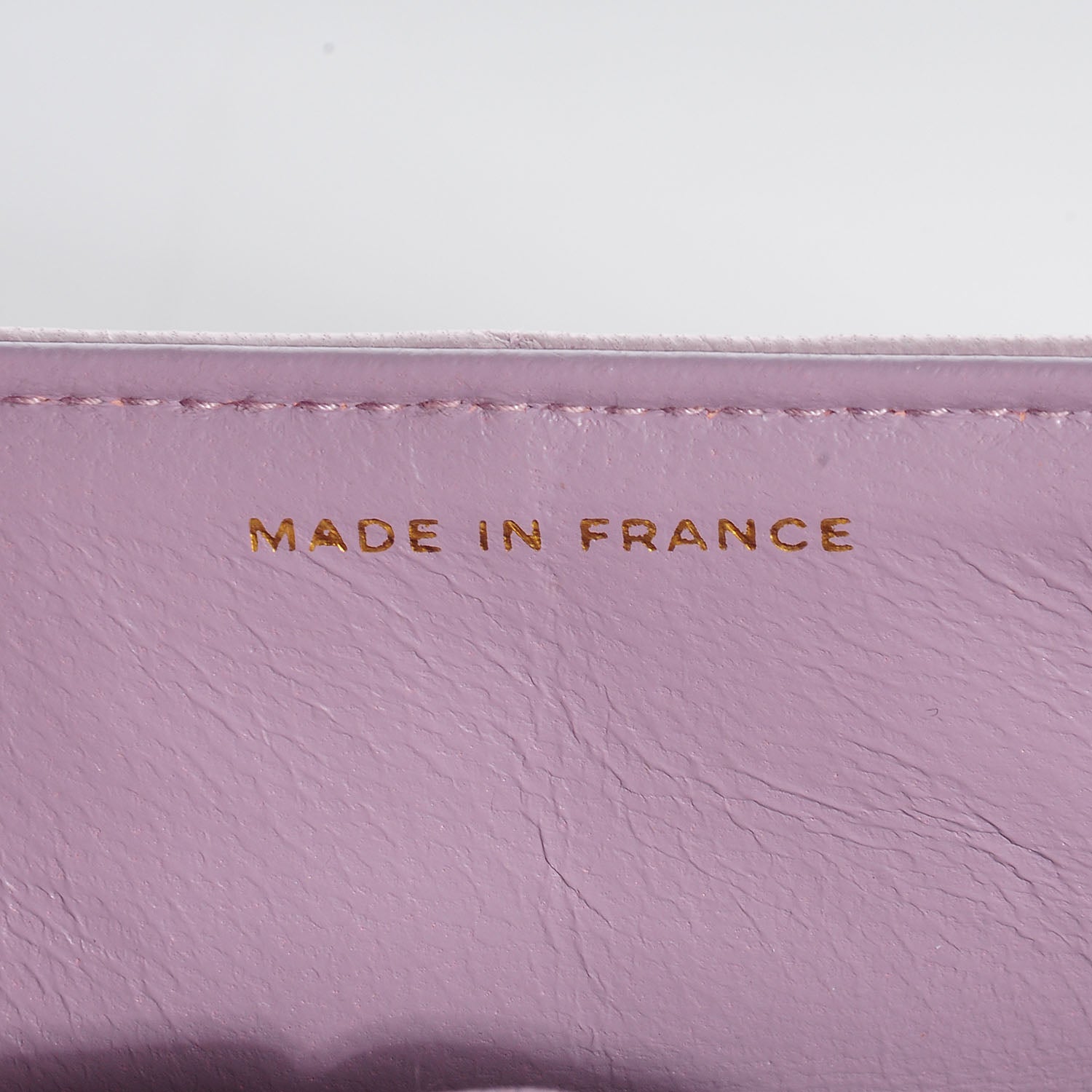 Chanel Lambskin East West Chocolate Bar Flap Lilac 8 of 9