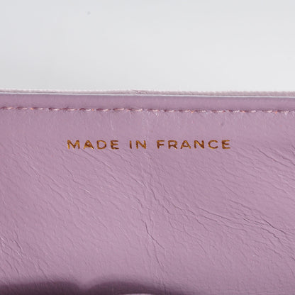 Chanel Lambskin East West Chocolate Bar Flap Lilac 8 of 9