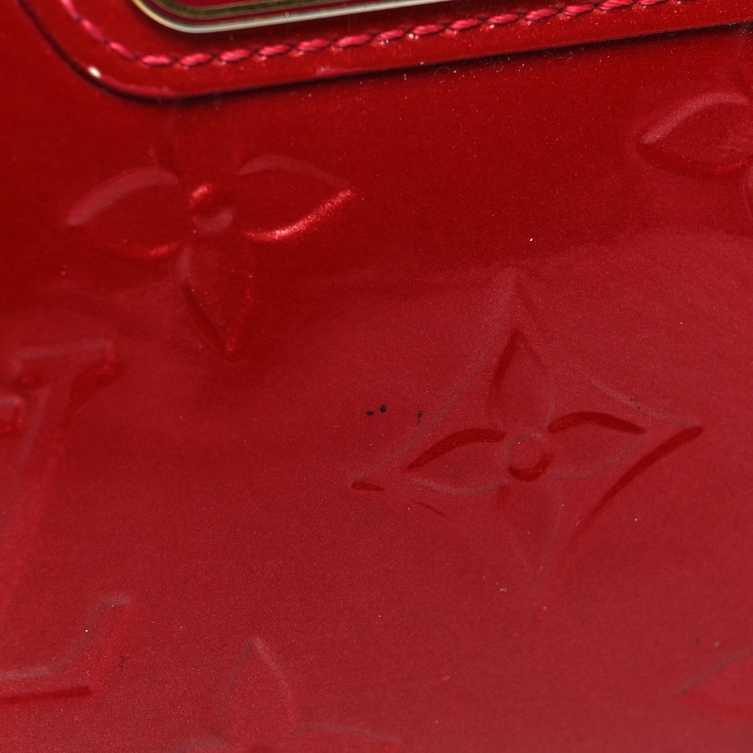 Louis Vuitton Vernis Key Pouch Cherry 10 of 13