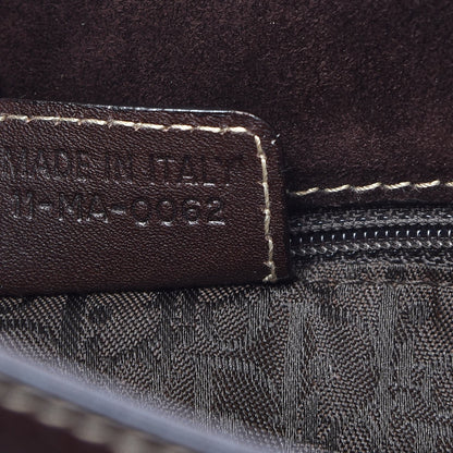 Christian Dior Calfskin Baudrier Saddle Bag Brown 7 of 7