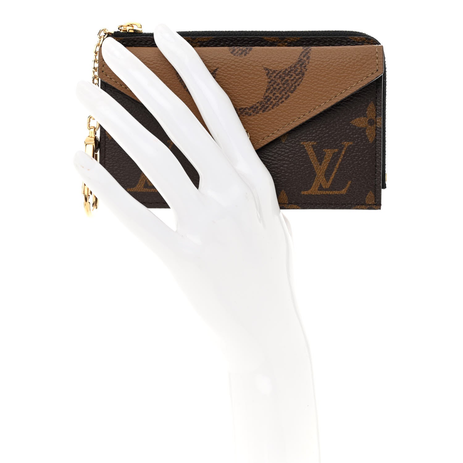 Louis Vuitton Reverse Monogram Recto Verso Card Holder Brown 2 of 6