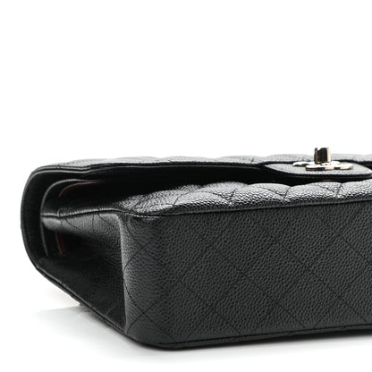 Chanel Caviar Quilted Medium Double Flap Black 9 of 11
