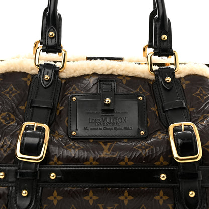 Louis Vuitton Monogram Shearling Storm Bag 7 of 12