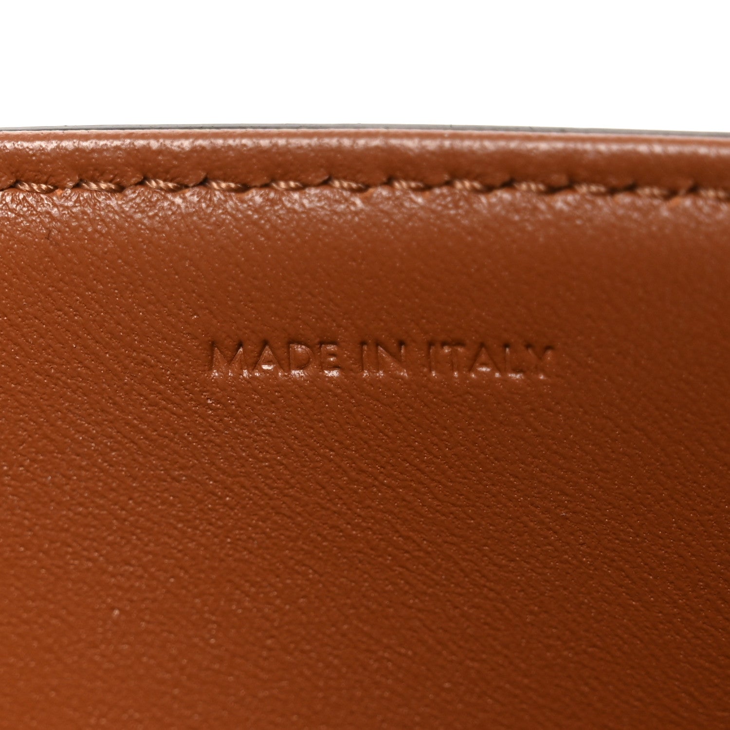 Celine Natural Calfskin Medium Triomphe Tan 7 of 10