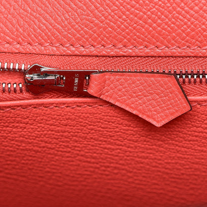 Hermes Epsom Kelly Sellier 32 Rose Jaipur 14 of 33