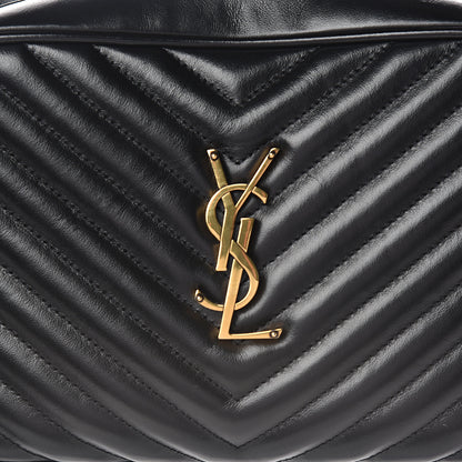 Saint Laurent Calfskin Matelasse Monogram Lou Camera Bag Black 9 of 9