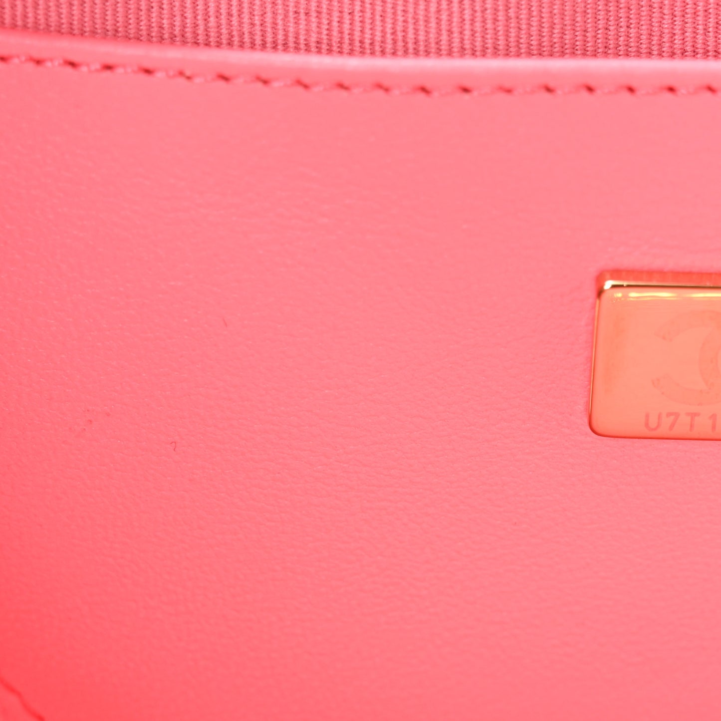 Lambskin Quilted CC In Love Heart Bag Pink