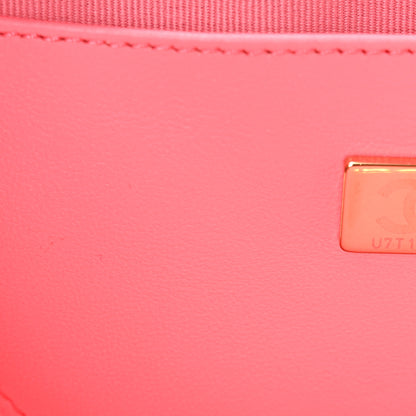 Chanel Lambskin Quilted CC In Love Heart Bag Pink 13 of 21