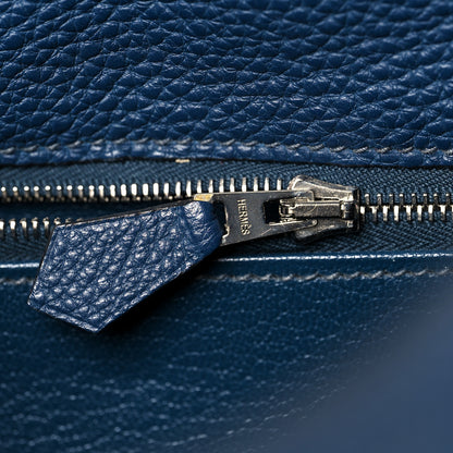 Hermes Togo Kelly Retourne 35 Bleu de Galice 19 of 37