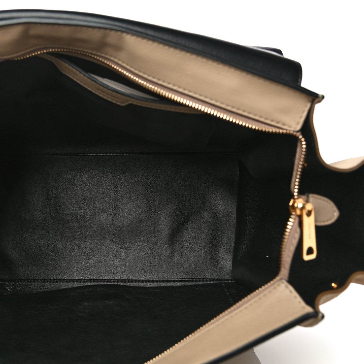 Drummed Calfskin Suede Large Trapeze Sahara