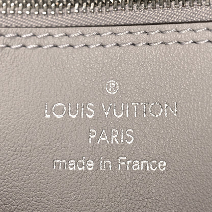 Louis Vuitton Reverse Mahina Carmel Hobo Gris Souris Gray 6 of 8