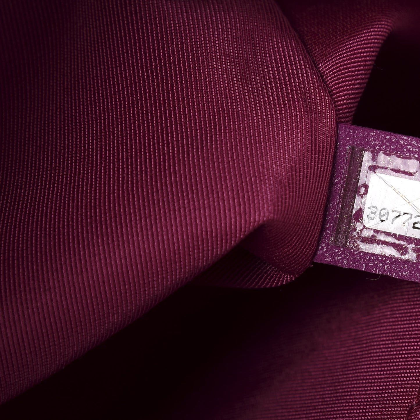 Lambskin Quilted Medium 19 Flap Purple
