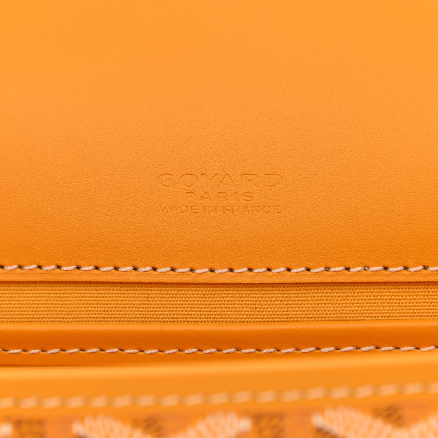 Goyard Goyardine Belvedere II PM Messenger Bag Yellow 6 of 10