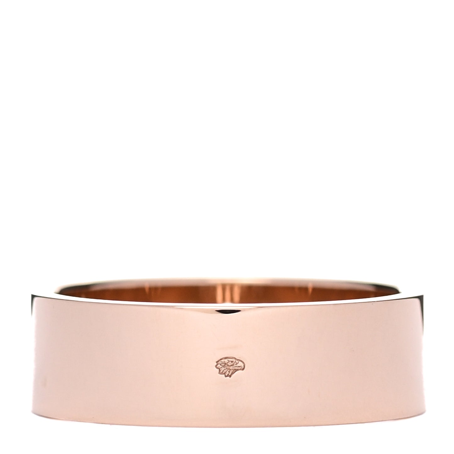 18K Rose Gold Diamond PM H D'Ancre Ring 50 5.25