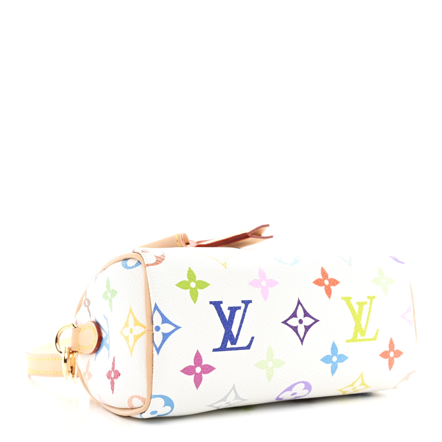 Louis Vuitton LV X TM Monogram Multicolor Nano Speedy White 3 of 9