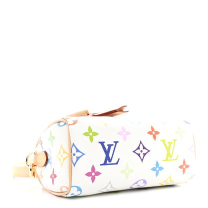 Louis Vuitton LV X TM Monogram Multicolor Nano Speedy White 3 of 9