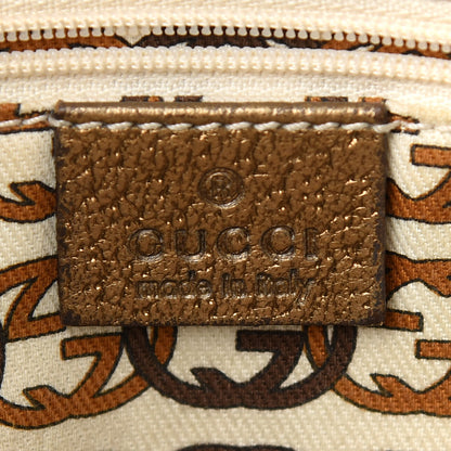 Gucci Monogram Small Princy Satchel Metallic 6 of 16
