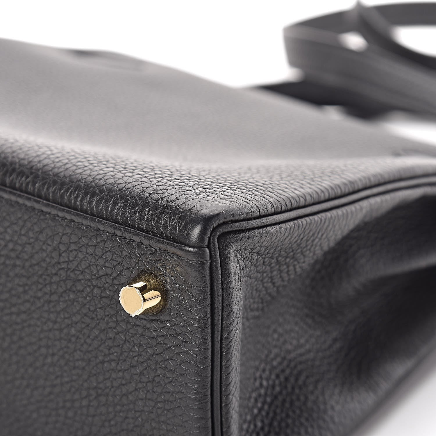 Hermes Togo Kelly Retourne 25 Black 12 of 42