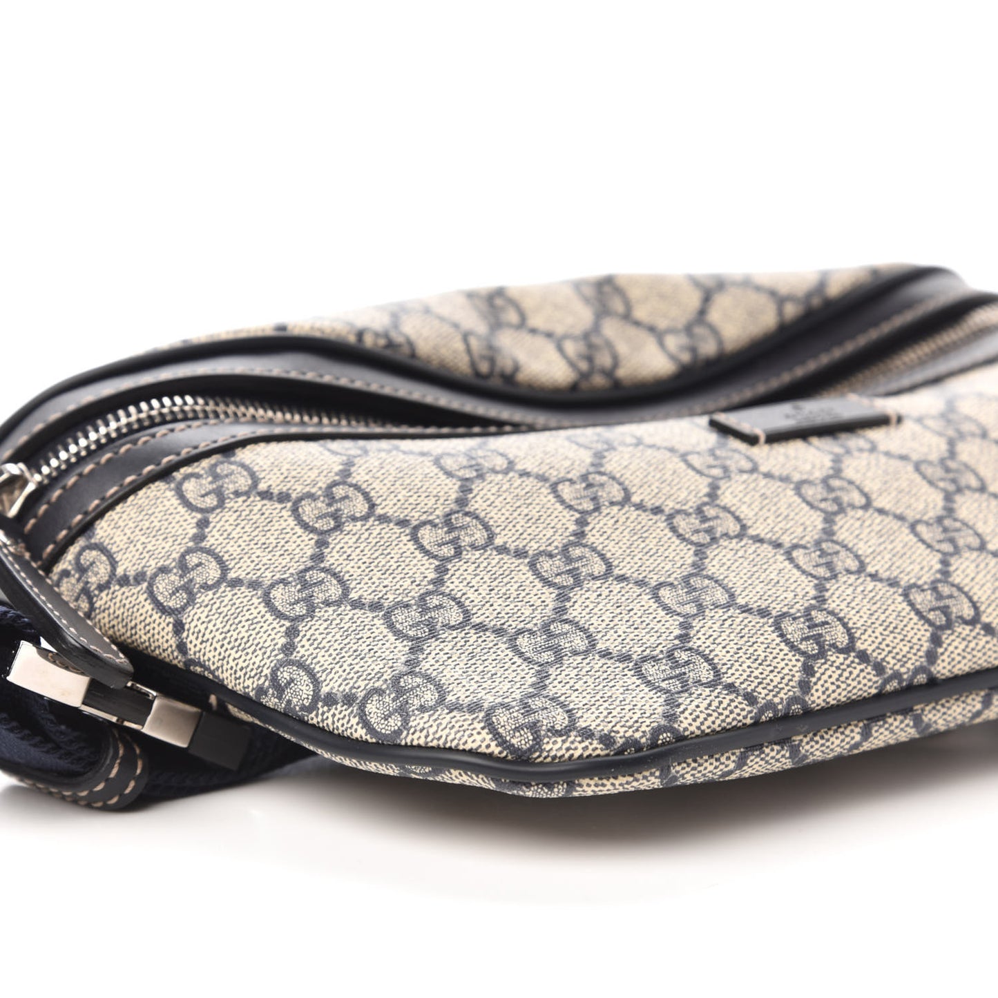GG Supreme Monogram Belt Bag Navy