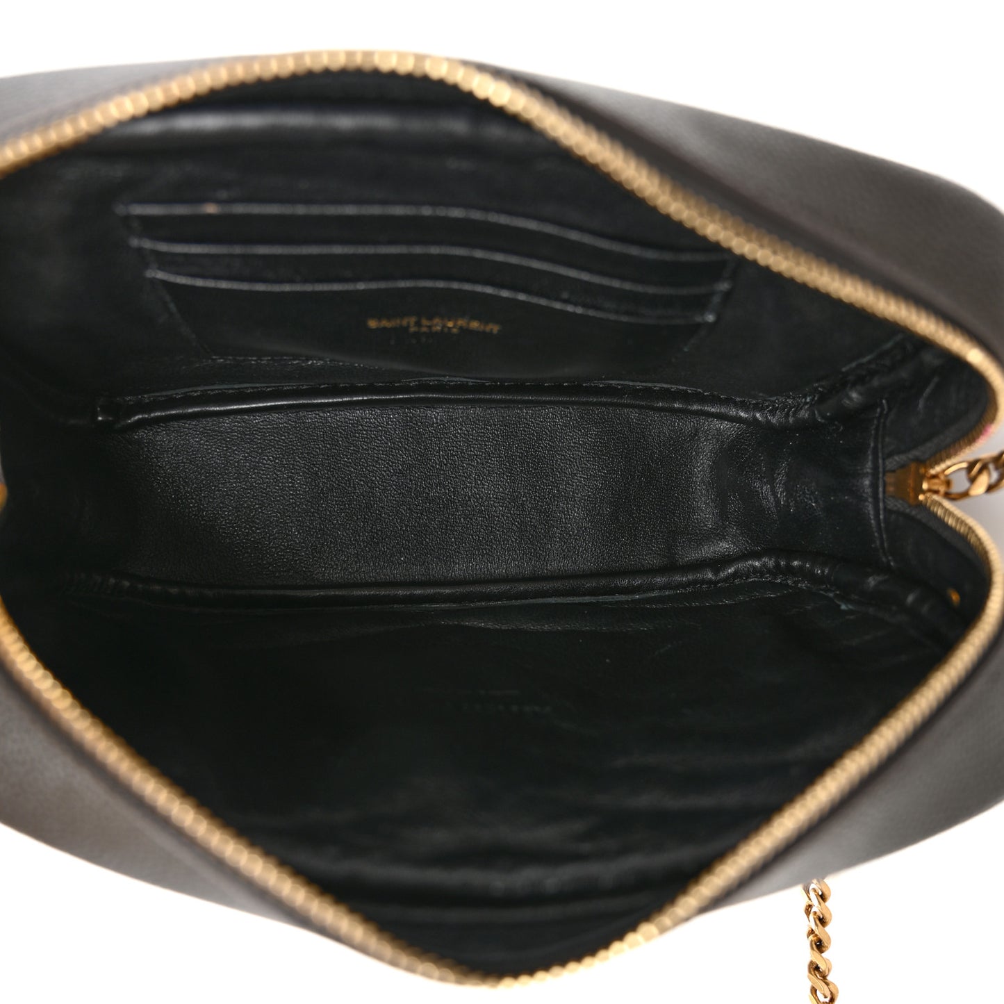 Grain De Poudre Matelasse Monogram Mini Lou Camera Bag Pebble