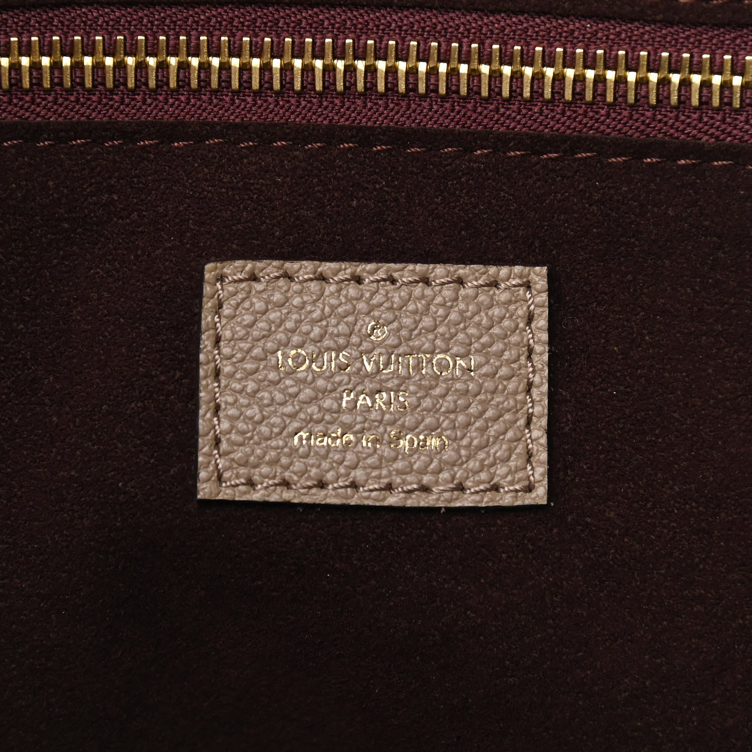Louis Vuitton Empreinte Monogram Giant Neverfull MM Tourterelle 7 of 10