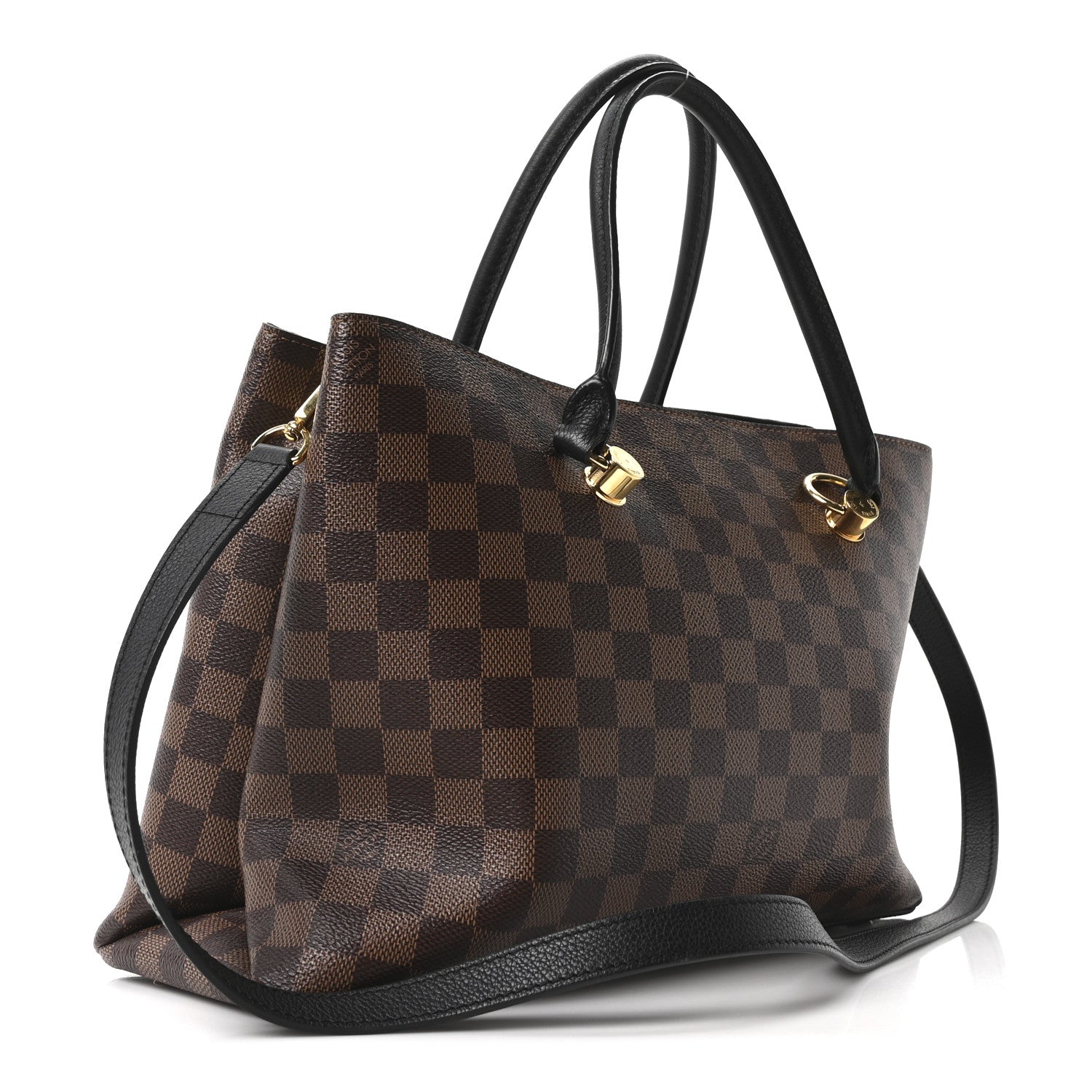 Louis Vuitton Damier Ebene LV Riverside Black Black 2 of 8