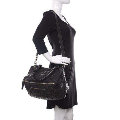 Givenchy Tumbled Sheepskin Medium Pandora Bag Black 2 of 17