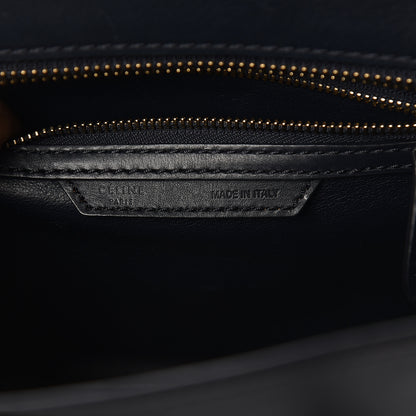 Celine Smooth Calfskin Micro Luggage Navy Blue 6 of 9