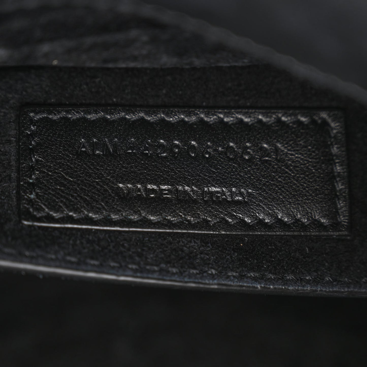 Calfskin Medium Monogram Sunset Black