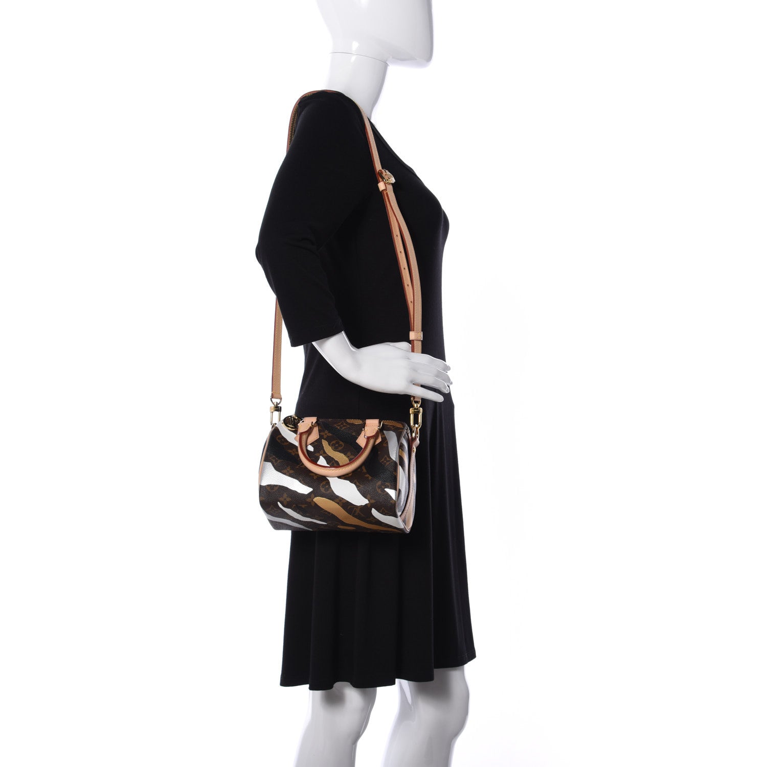 Louis Vuitton X LOL Monogram Speedy BB Gold Silver 2 of 9