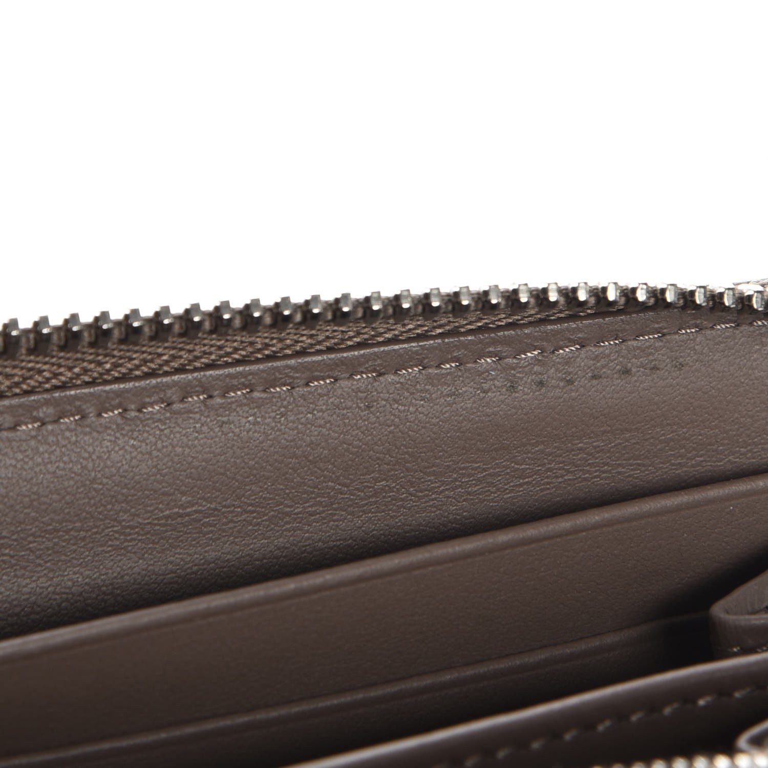 Mulberry Nappa Blossom Zip Around Long Wallet Taupe 7 of 9