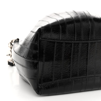 Jimmy Choo Eelskin Bon Bon Bag Bucket Bag Black 8 of 9