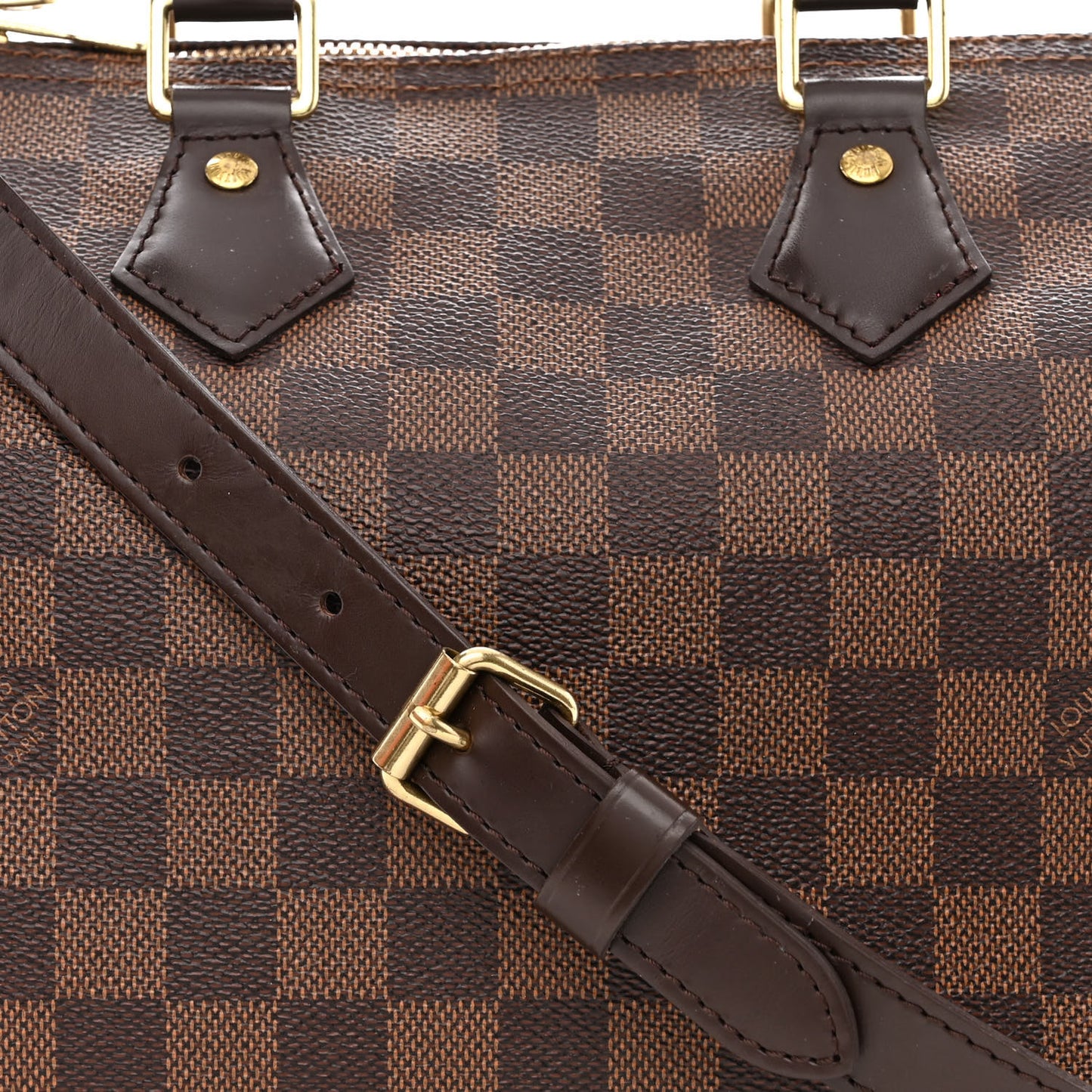 Damier Ebene Speedy Bandouliere 25