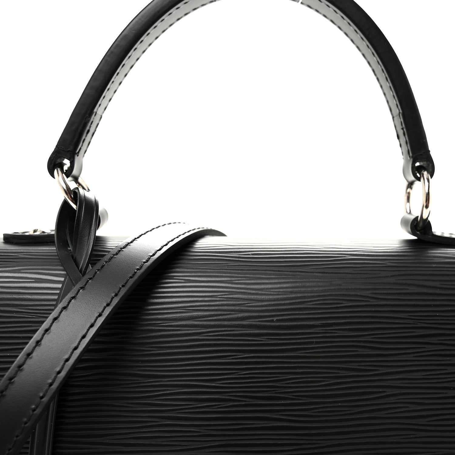 Louis Vuitton Epi Cluny BB Black 7 of 9
