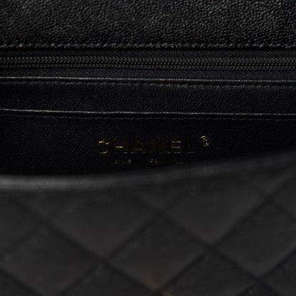 Chanel Caviar Quilted Mini Top Handle Rectangular Flap Black 8 of 11
