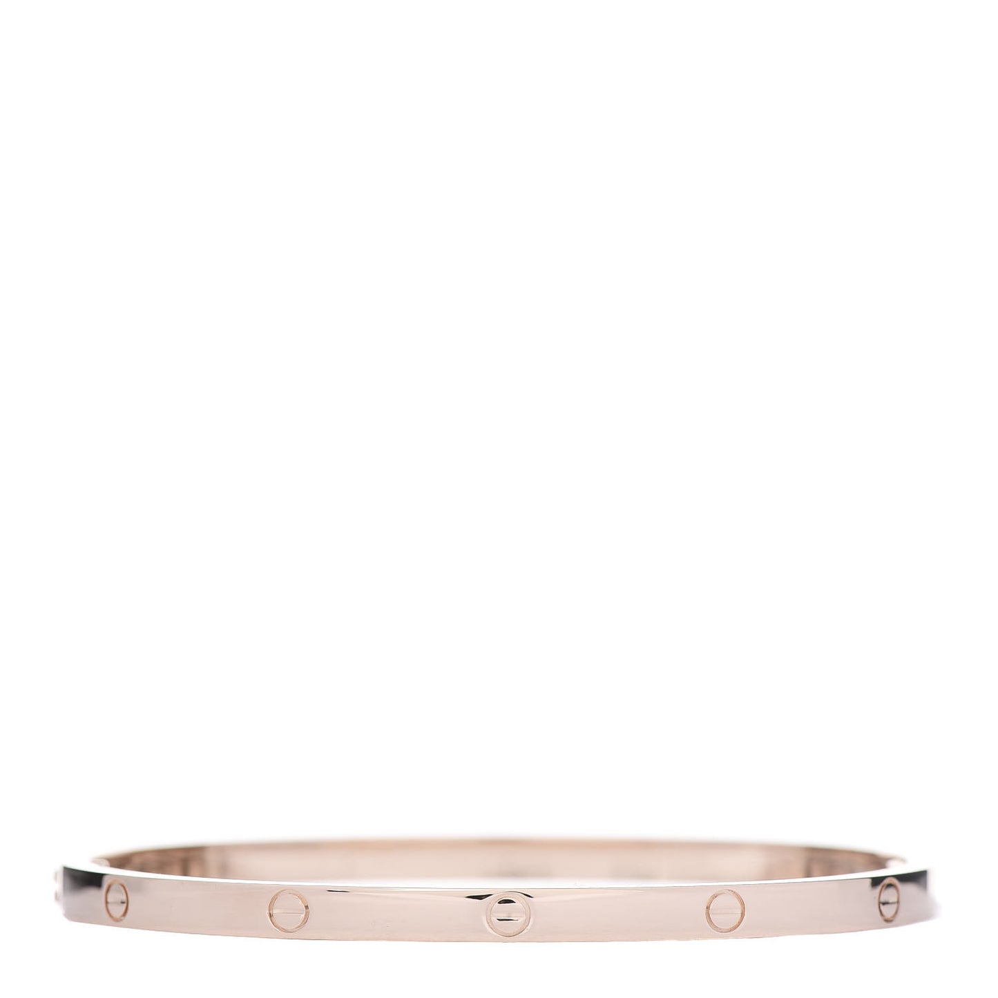 18K Pink Gold Small LOVE Bracelet 17