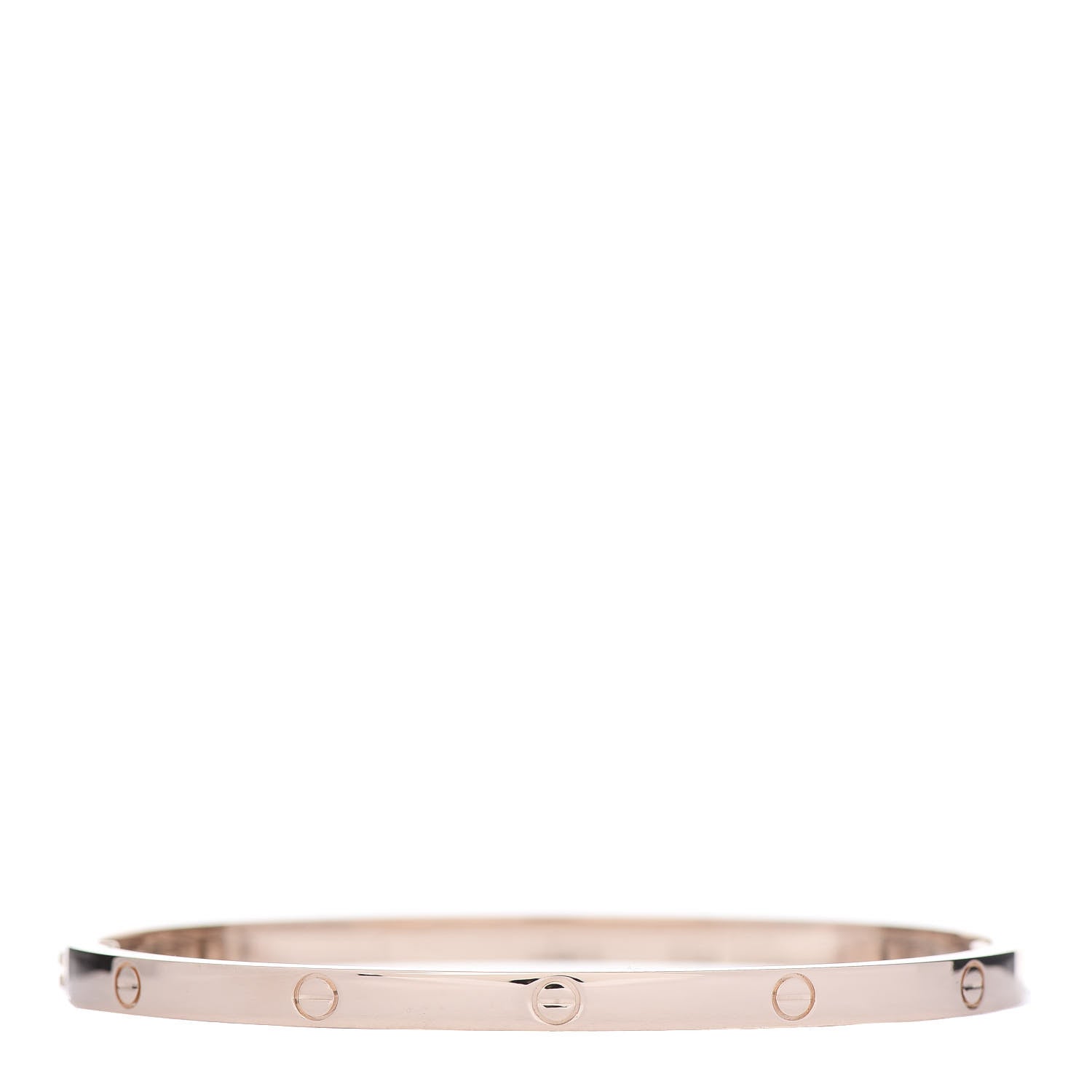 Cartier 18K Pink Gold Small LOVE Bracelet 17 3 of 5