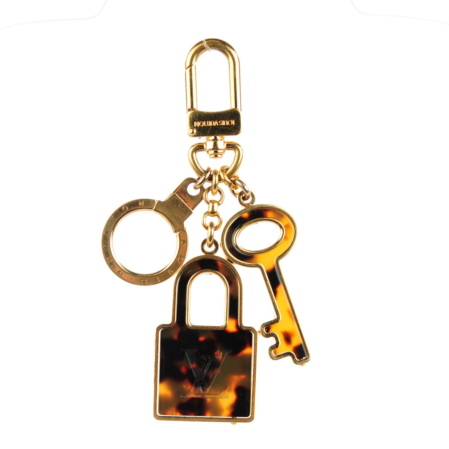 Louis Vuitton Acetate Confidence Bag Charm Key Holder 1 of 6