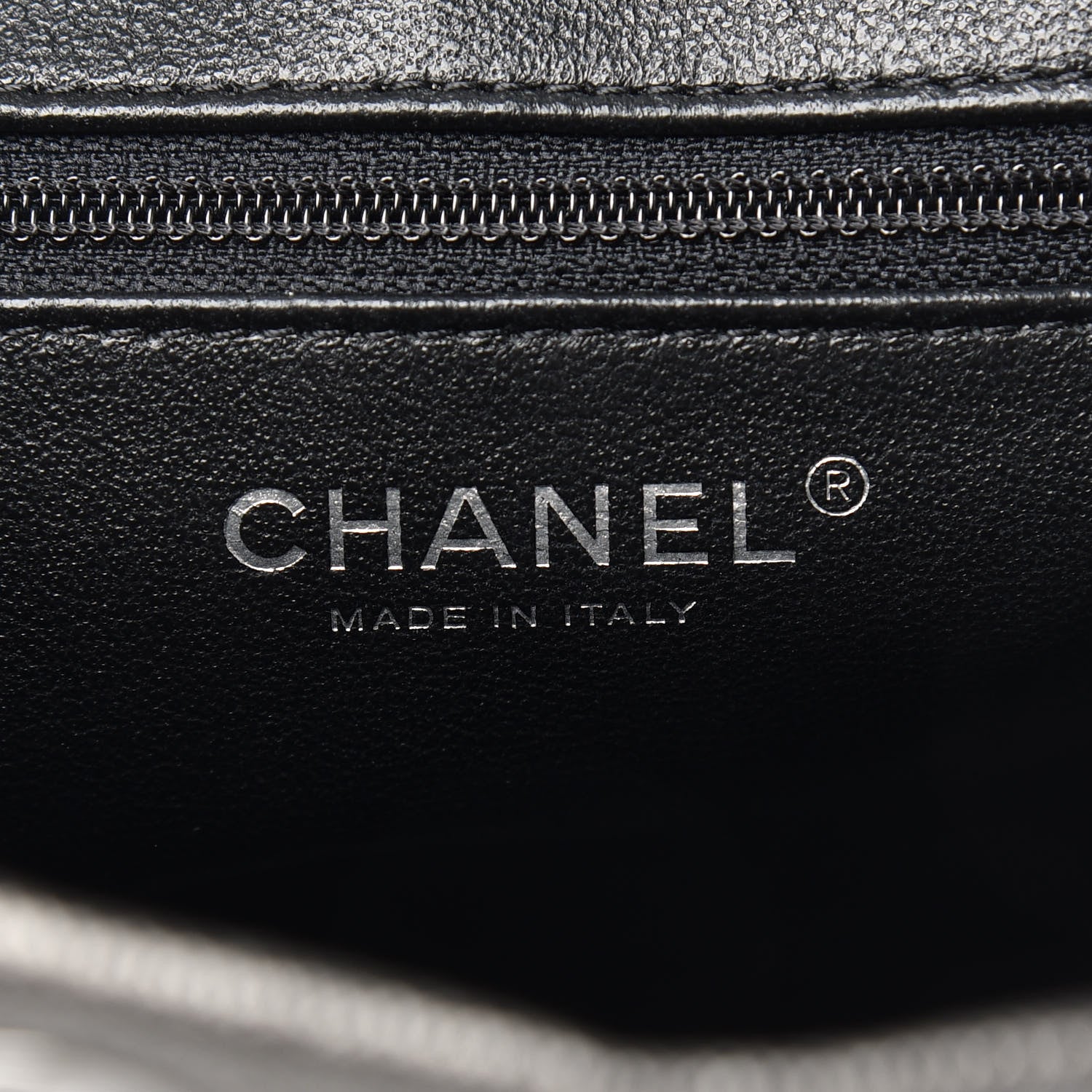 Chanel Metallic Caviar Quilted Filigree Backpack Dark Silver 6 of 10