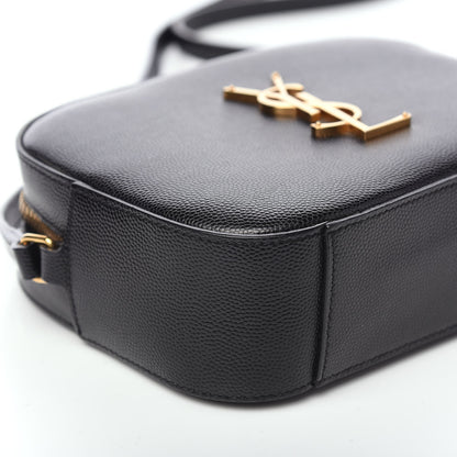 Saint Laurent Grain De Poudre Small Classic Monogram Camera Bag Black 6 of 9